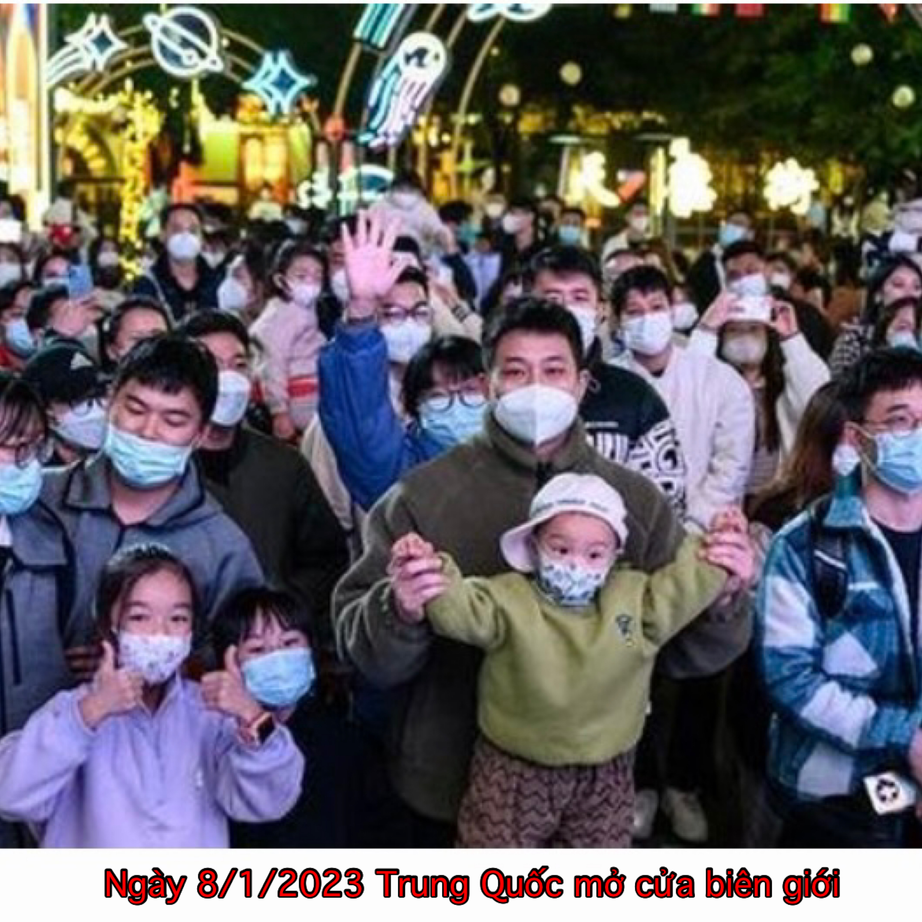 Trung Quốc mở cửa biên giới 