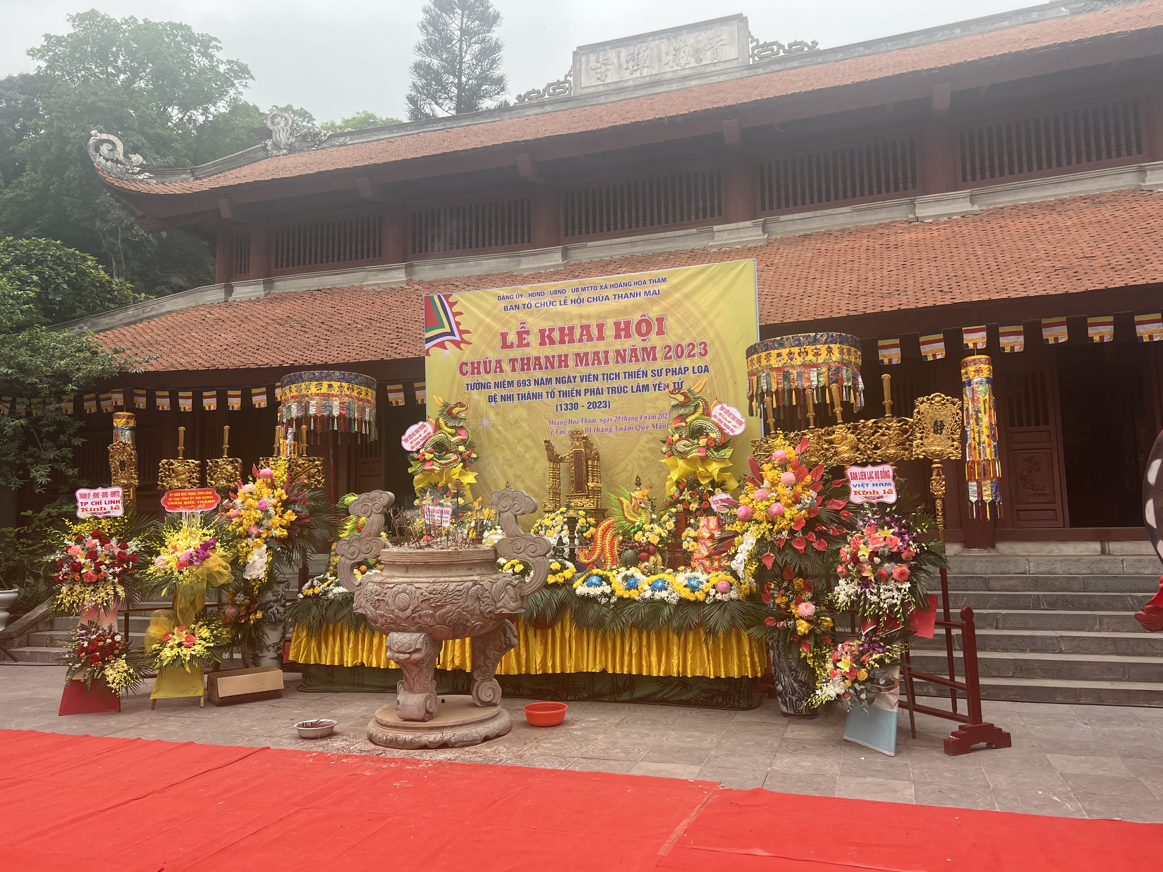 LỄ HỘI CHÙA THANH MAI