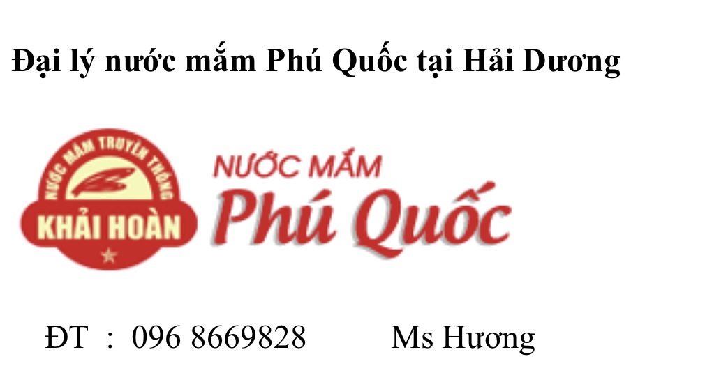 Nước mắm Phú Quốc 