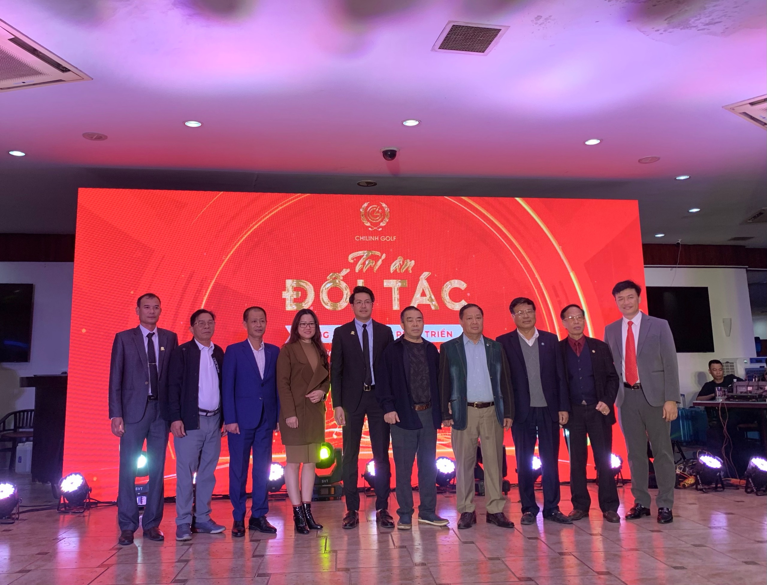 Chị ân đối tác năm 2023 sân Gôn Chí Linh