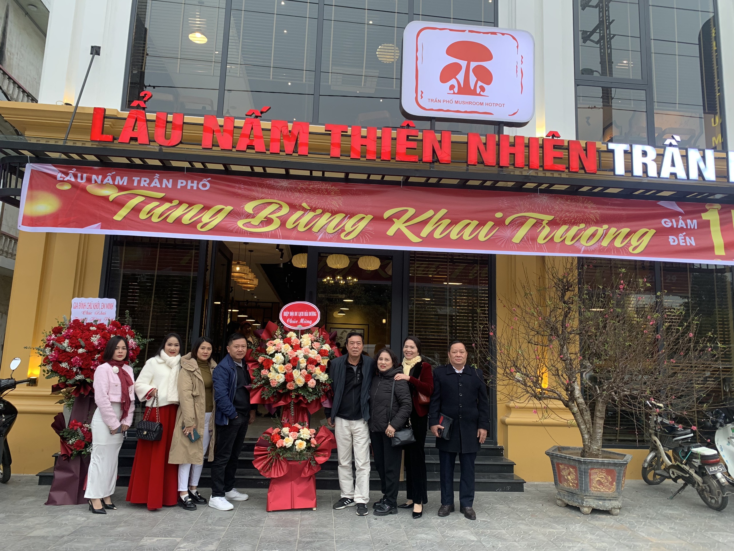 Khai trương nhà hàng lẩu nấm Trần Phố Hải Dương 